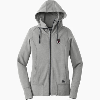 New Era Women's Tri-Blend Fleece Full-Zip Hoodie