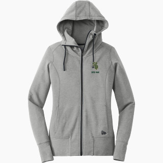 New Era Women's Tri-Blend Fleece Full-Zip Hoodie