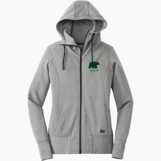 New Era Women's Tri-Blend Fleece Full-Zip Hoodie
