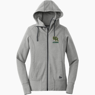 New Era Women's Tri-Blend Fleece Full-Zip Hoodie
