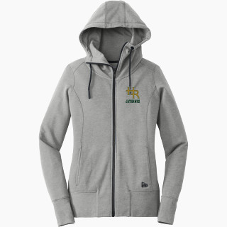 New Era Women's Tri-Blend Fleece Full-Zip Hoodie