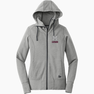 New Era Women's Tri-Blend Fleece Full-Zip Hoodie