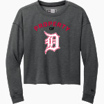 Dunedin Falcons <span class="pdp-name-mascot">Dunedin High School Falcons</span> New Era Women's Tri-Blend Fleece Long Sleeve Crew Front Thumbnail