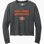 EAST RIDGE HIGH SCHOOL PIONEERS <span class="pdp-name-mascot">EAST RIDGE PIONEERS</span> New Era Women's Tri-Blend Fleece Long Sleeve Crew Front Thumbnail