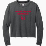 Central Decatur Cardinals New Era Women's Tri-Blend Fleece Long Sleeve Crew Front Thumbnail