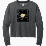 WARREN CENTRAL HIGH SCHOOL WARRIORS New Era Women's Tri-Blend Fleece Long Sleeve Crew Front Thumbnail