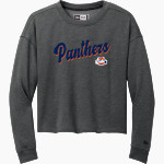 Oswego Panthers New Era Women's Tri-Blend Fleece Long Sleeve Crew Front Thumbnail