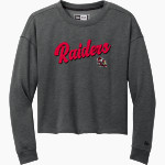 WAPAHANI HIGH SCHOOL RAIDERS New Era Women's Tri-Blend Fleece Long Sleeve Crew Front Thumbnail