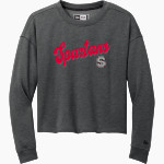 SPRINGFIELD SPARTANS The Online Store <span class="pdp-name-mascot">SPRINGFIELD SPARTANS</span> New Era Women's Tri-Blend Fleece Long Sleeve Crew Front Thumbnail
