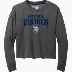 MARYSVILLE HIGH SCHOOL VIKINGS <span class="pdp-name-mascot">MARYSVILLE VIKINGS</span> New Era Women's Tri-Blend Fleece Long Sleeve Crew Front Thumbnail