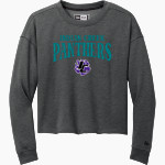 Indian Creek Panthers New Era Women's Tri-Blend Fleece Long Sleeve Crew Front Thumbnail