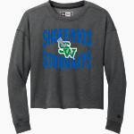 SHOREWOOD HIGH SCHOOL STORMRAYS <span class="pdp-name-mascot">SHOREWOOD THUNDERBIRDS</span> New Era Women's Tri-Blend Fleece Long Sleeve Crew Front Thumbnail