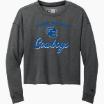 CHINO HIGH SCHOOL COWBOYS <span class="pdp-name-mascot">CHINO COWBOYS</span> New Era Women's Tri-Blend Fleece Long Sleeve Crew Front Thumbnail