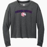 Firebirds Fastpitch The Official Online Store <span class="pdp-name-mascot">Firebirds Fastpitch Softball</span> New Era Women's Tri-Blend Fleece Long Sleeve Crew Front Thumbnail