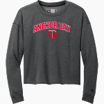 Anchor Bay Tars Tars <span class="pdp-name-mascot">Anchor Bay Tars</span> New Era Women's Tri-Blend Fleece Long Sleeve Crew Front Thumbnail