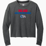 Colonial States Athletic Conference Eagle New Era Women's Tri-Blend Fleece Long Sleeve Crew Front Thumbnail