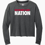 Motivated Sports Academy New Era Women's Tri-Blend Fleece Long Sleeve Crew Front Thumbnail