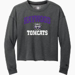 HAYWOOD TOMCATS ONLINE STORE <span class="pdp-name-mascot">HAYWOOD TOMCATS</span> New Era Women's Tri-Blend Fleece Long Sleeve Crew Front Thumbnail