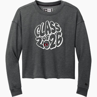 New Era Women's Tri-Blend Fleece Long Sleeve Crew