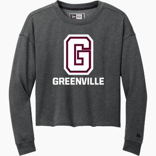 New Era Women's Tri-Blend Fleece Long Sleeve Crew