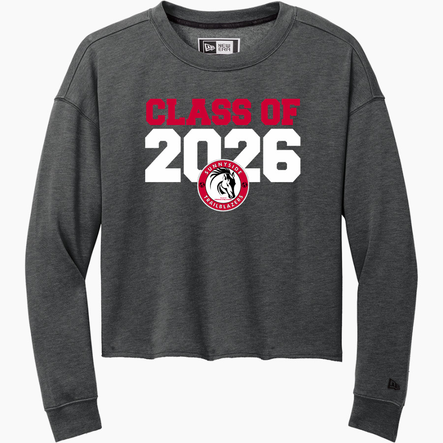 Sunnyside Trailblazers <span class="pdp-name-mascot">Sunnyside Elementary Trailblazers</span> New Era Women's Tri-Blend Fleece Long Sleeve Crew