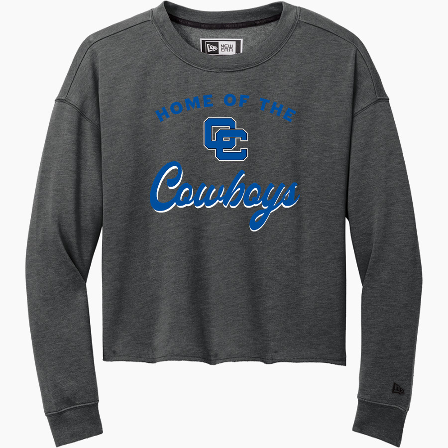 CHINO HIGH SCHOOL COWBOYS <span class="pdp-name-mascot">CHINO COWBOYS</span> New Era Women's Tri-Blend Fleece Long Sleeve Crew