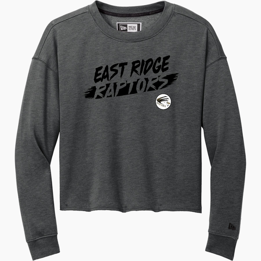 East Ridge Raptors New Era Women's Tri-Blend Fleece Long Sleeve Crew