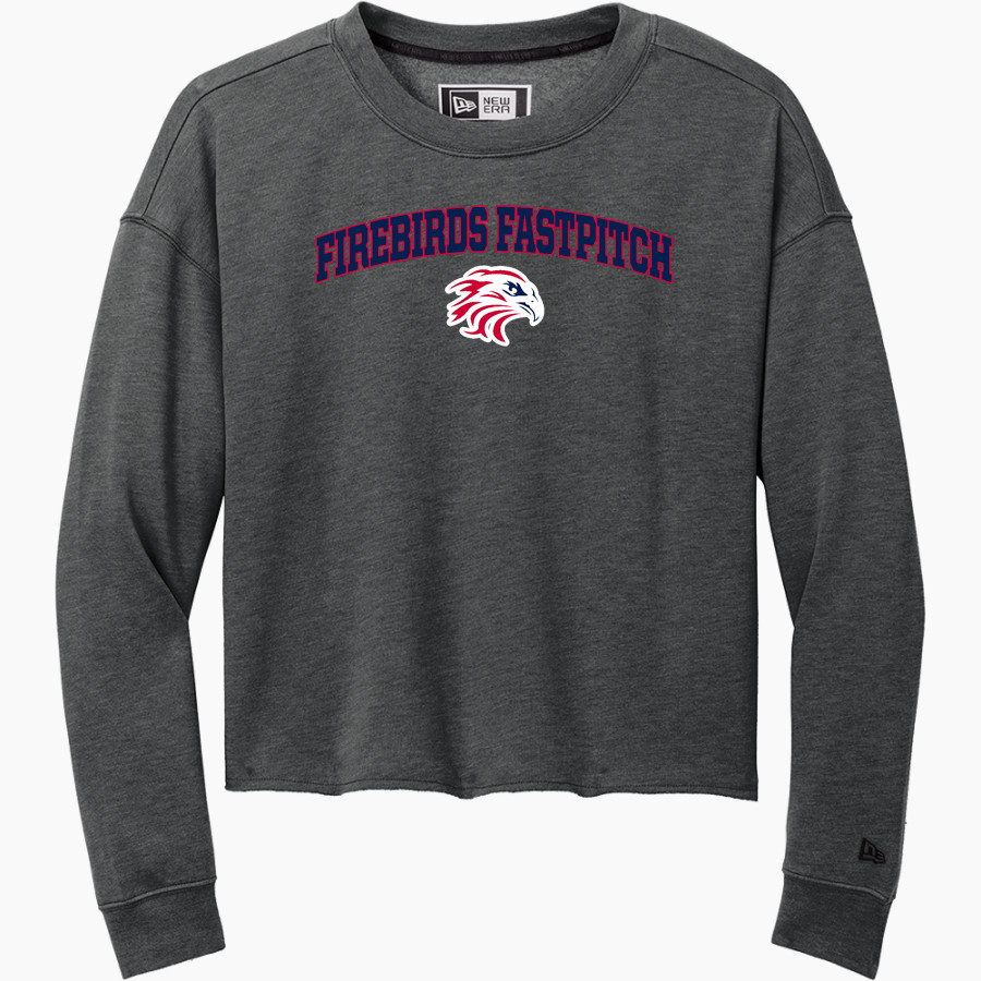 Firebirds Fastpitch The Official Online Store <span class="pdp-name-mascot">Firebirds Fastpitch Softball</span> New Era Women's Tri-Blend Fleece Long Sleeve Crew