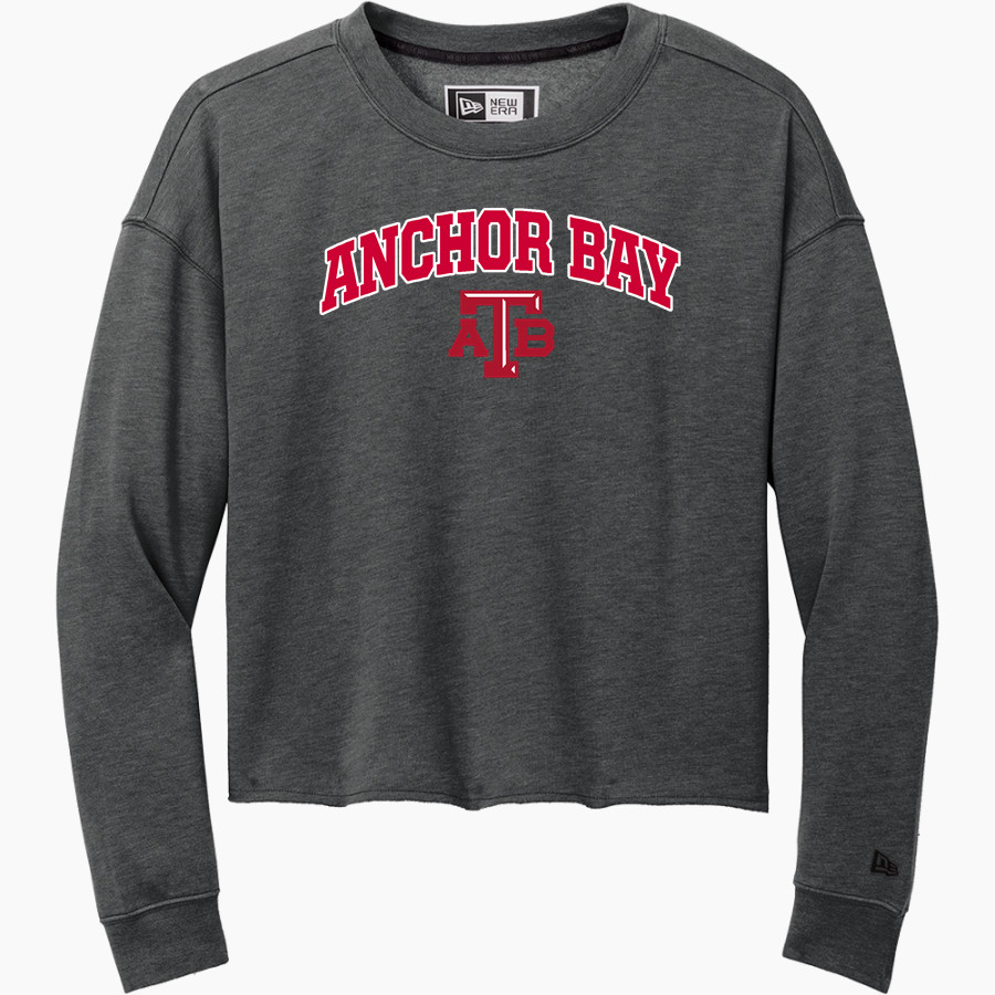 Anchor Bay Tars Tars <span class="pdp-name-mascot">Anchor Bay Tars</span> New Era Women's Tri-Blend Fleece Long Sleeve Crew