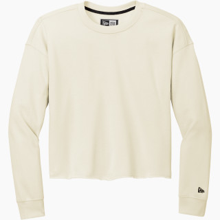 New Era Women's Tri-Blend Fleece Long Sleeve Crew