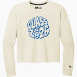 MIAMISBURG HIGH SCHOOL VIKINGS New Era Women's Tri-Blend Fleece Long Sleeve Crew Front Thumbnail