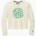 Eastern Alamance Eagles New Era Women's Tri-Blend Fleece Long Sleeve Crew Front Thumbnail