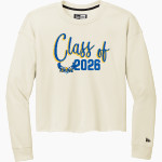 East Hoke Eagles <span class="pdp-name-mascot">East Hoke Eagles</span> New Era Women's Tri-Blend Fleece Long Sleeve Crew Front Thumbnail