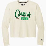 ULS Jr. Bows New Era Women's Tri-Blend Fleece Long Sleeve Crew Front Thumbnail