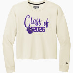 Portland Panthers New Era Women's Tri-Blend Fleece Long Sleeve Crew Front Thumbnail