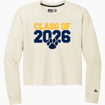 Goldsboro Cougars <span class="pdp-name-mascot">Goldsboro Cougars</span> New Era Women's Tri-Blend Fleece Long Sleeve Crew Front Thumbnail