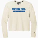 Bartram Trail Bears New Era Women's Tri-Blend Fleece Long Sleeve Crew Front Thumbnail