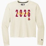 NORTHEASTERN HIGH SCHOOL JETS New Era Women's Tri-Blend Fleece Long Sleeve Crew Front Thumbnail