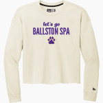 Ballston Spa Scotties The Official Online Store New Era Women's Tri-Blend Fleece Long Sleeve Crew Front Thumbnail