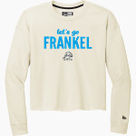 Frankel Jewish Academy Jaguars official sideline store <span class="pdp-name-mascot">Frankel Jewish Academy Jaguars</span> New Era Women's Tri-Blend Fleece Long Sleeve Crew Front Thumbnail