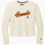CALDWELL HIGH SCHOOL HORNETS <span class="pdp-name-mascot">CALDWELL HORNETS</span> New Era Women's Tri-Blend Fleece Long Sleeve Crew Front Thumbnail