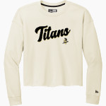 Avoca-Prattsburgh Titans <span class="pdp-name-mascot">Avoca-Prattsburgh</span> New Era Women's Tri-Blend Fleece Long Sleeve Crew Front Thumbnail