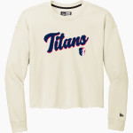Tesoro Titans <span class="pdp-name-mascot">Tesoro Titans</span> New Era Women's Tri-Blend Fleece Long Sleeve Crew Front Thumbnail