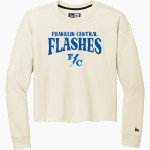 Franklin Central Flashes <span class="pdp-name-mascot">Franklin Central Flashes</span> New Era Women's Tri-Blend Fleece Long Sleeve Crew Front Thumbnail