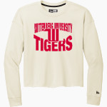 Wittenberg University Tigers <span class="pdp-name-mascot">Wittenberg University Tigers</span> New Era Women's Tri-Blend Fleece Long Sleeve Crew Front Thumbnail