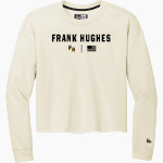 FRANK HUGHES HIGH SCHOOL LIONS <span class="pdp-name-mascot">FRANK HUGHES LIONS</span> New Era Women's Tri-Blend Fleece Long Sleeve Crew Front Thumbnail