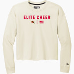Elite Cheer Online Store <span class="pdp-name-mascot">Elite Cheer</span> New Era Women's Tri-Blend Fleece Long Sleeve Crew Front Thumbnail