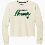 WEEKI WACHEE HIGH SCHOOL HORNETS <span class="pdp-name-mascot">WEEKI WACHEE HORNETS</span> New Era Women's Tri-Blend Fleece Long Sleeve Crew Front Thumbnail