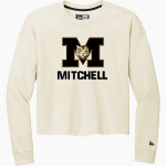 MITCHELL HIGH SCHOOL TIGERS <span class="pdp-name-mascot">MITCHELL TIGERS</span> New Era Women's Tri-Blend Fleece Long Sleeve Crew Front Thumbnail