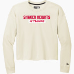 Shaker Heights Schools <span class="pdp-name-mascot">Shaker Heights</span> New Era Women's Tri-Blend Fleece Long Sleeve Crew Front Thumbnail